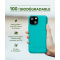 Coque iPhone 13 mini Natura Blue Lagoon - Eco-conçue Just Green