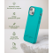 Coque iPhone 13 mini Natura Blue Lagoon - Eco-conçue Just Green