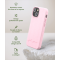 Coque iPhone 13 mini Natura Baby Pink - Eco-conçue Just Green