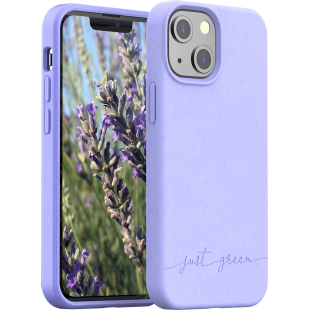 Coque iPhone 13 mini Natura Lavande - Eco-conçue Just Green