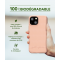 Coque iPhone 13 mini Natura Sand - Eco-conçue Just Green