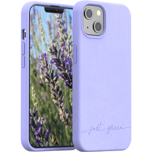 Coque iPhone 13 Natura Lavande - Eco-conçue Just Green