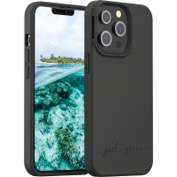 Coque iPhone 13 Pro Natura Noire - Eco-conçue Just Green
