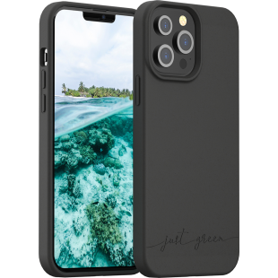 Coque iPhone 13 Pro Max Natura Noire - Eco-conçue Just Green