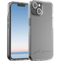 Coque iPhone 14 Infinia Transparente - 100% Plastique recyclé Certifié GRS Just Green