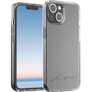 Coque iPhone 14 Infinia Transparente - 100% Plastique recyclé Certifié GRS Just Green