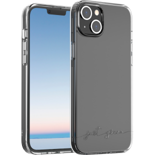Coque iPhone 14 Plus Infinia Transparente - 100% Plastique recyclé Certifié GRS Just Green