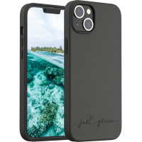 Coque iPhone 14 Plus Natura Noire - Eco-conçue Just Green
