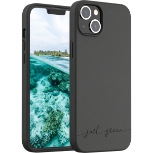 Coque iPhone 14 Plus Natura Noire - Eco-conçue Just Green