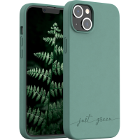 Coque iPhone 14 Plus Natura Night Green - Eco-conçue Just Green