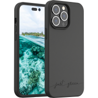 Coque iPhone 14 Pro Max Natura Noire - Eco-conçue Just Green