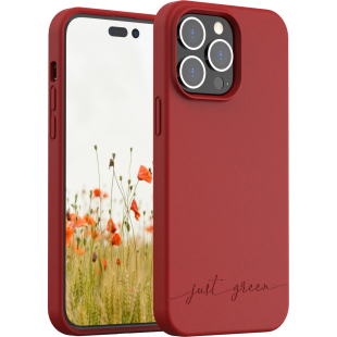 Coque iPhone 14 Pro Max Natura Rouge - Eco-conçue Just Green