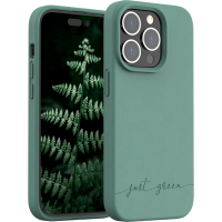 Coque iPhone 14 Pro Natura Night Green - Eco-conçue Just Green