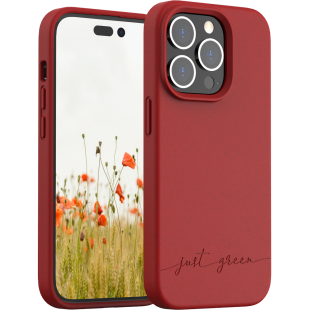 Coque iPhone 14 Pro Natura Rouge - Eco-conçue Just Green