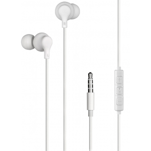 Wired Jack 3.5 In-Ear Earphones White Bigben