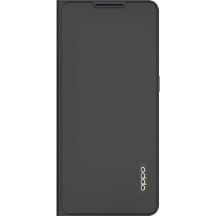 Folio Flip Cover Noir pour Oppo Reno 6 Pro Oppo
