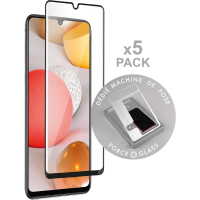 Pack de 5 Protège écrans Samsung G A42 5G Original Garanti à vie - Pour machine de pose Force Glass