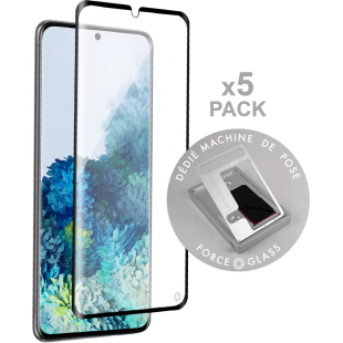 Pack de 5 Protège écrans Samsung G A71 Original Garanti à vie - Pour machine de pose Force Glass