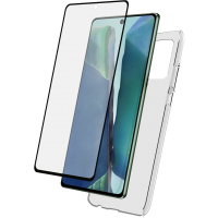 Pack Samsung G Note 20 Coque Transparente + Verre trempé Bigben
