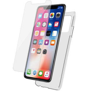 Pack iPhone 11 Coque Transparente + Verre trempé Bigben
