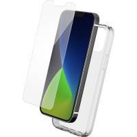 Pack iPhone 14 Plus Coque Transparente + Verre trempé Bigben