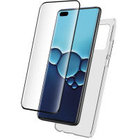 Pack Huawei P40 Pro Coque Transparente + Verre trempé Bigben
