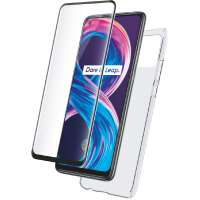 Pack RealMe 8 5G Coque Transparente + Verre trempé Bigben