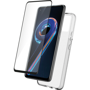 Pack RealMe 9 4G/9 Pro + Coque Transparente + Verre trempé Bigben