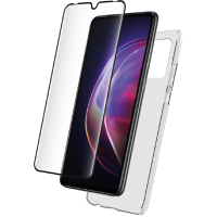 Pack Vivo V21 4G/5G Coque Transparente + Verre trempé Bigben