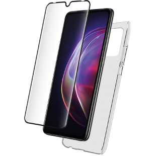 Pack Vivo V21 4G/5G Coque Transparente + Verre trempé Bigben