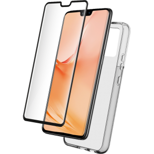 Pack Vivo V23 5G Coque Transparente + Verre trempé Bigben