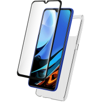 Pack Xiaomi Redmi 9T Coque Transparente + Verre trempé Bigben