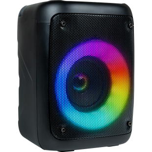 Enceinte Bluetooth® PARTY avec effets lumineux Taille S Noire Party
