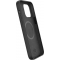 Coque iPhone 14 Pro Silicone Icon Compatible MagSafe Noire Puro