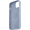 Coque iPhone 14 Plus Silicone Icon Compatible MagSafe Bleue Puro