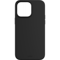 Coque iPhone 14 Pro Silicone Icon Compatible MagSafe Noire Puro