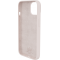 Coque iPhone 14 Plus Silicone Icon Compatible MagSafe Rose Puro