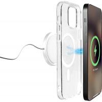 Coque Apple iPhone 13 Pro Compatible MagSafe Lite Mag Transparente Puro