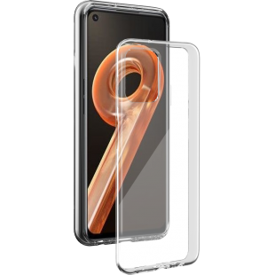 Coque RealMe 9i Silisoft souple Transparente Bigben