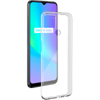 Coque RealMe C25 Silisoft souple Transparente Bigben