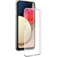 Coque Samsung G A03s Silisoft souple Transparente Bigben