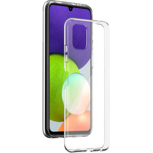 Coque Samsung G A22 Silisoft souple Transparente Bigben