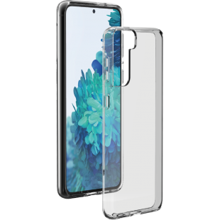 Coque Samsung G S21FE Silisoft souple Transparente Bigben