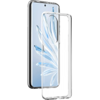 Coque Honor 70 Silisoft souple Transparente Bigben