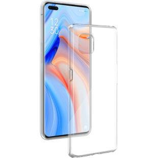 Coque Oppo Reno 4Z Silisoft souple Transparente Bigben