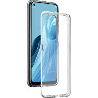 Coque Oppo Reno 8 Lite Silisoft souple Transparente Bigben