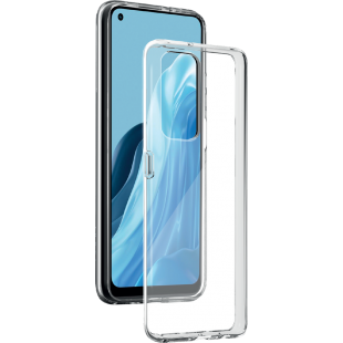 Coque Oppo Reno 8 Lite Silisoft souple Transparente Bigben