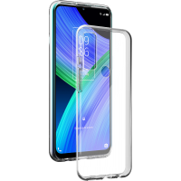 Coque TCL 20R 5G Silisoft souple Transparente Noire Bigben