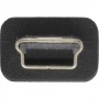 Câble USB Mini en Y, InLine®, 2x prise A à Mini-B prise (5 broches.), 1,0m