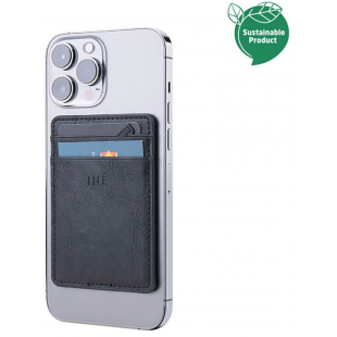 Batterie de secours 3000mAh avec Porte-Carte Compatible MagSafe avec puce NFC Noir Xoopar
